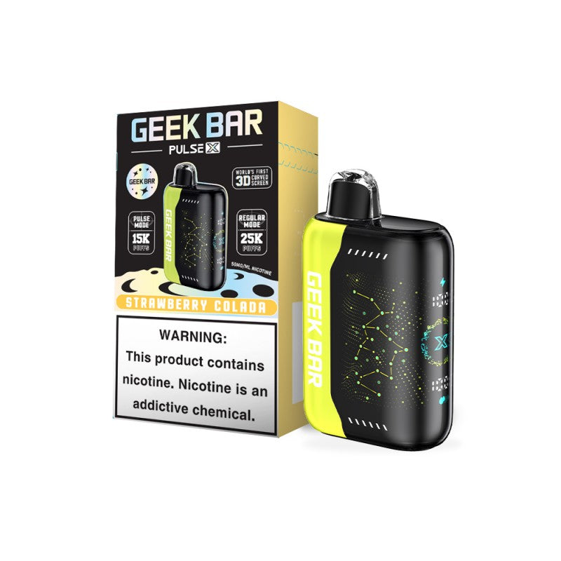 Geek Bar Pulse X 25K Puff Disposable Device – 25000 Puffs