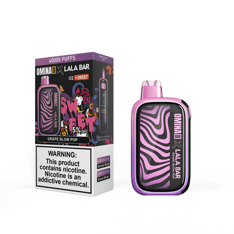 OMINA BAR x LALA BAR 40K Puff Disposable Device - 40000 Puffs