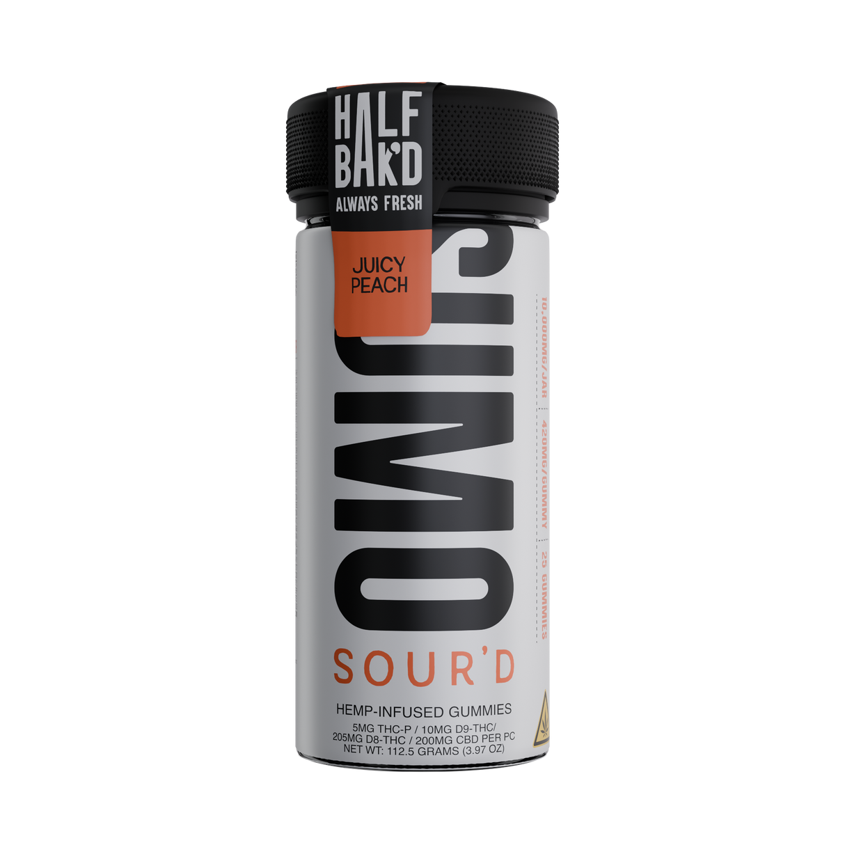 HALF BAK’D SUMO "Sour'd" Gummies 10,000MG - 25 Count