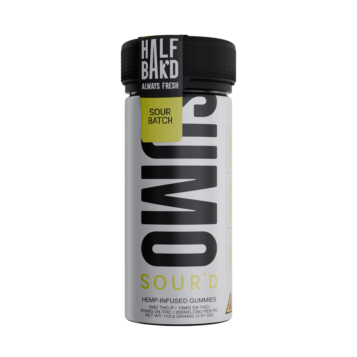 HALF BAK’D SUMO "Sour'd" Gummies 10,000MG - 25 Count