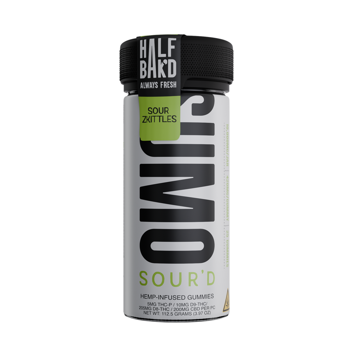 HALF BAK’D SUMO "Sour'd" Gummies 10,000MG - 25 Count