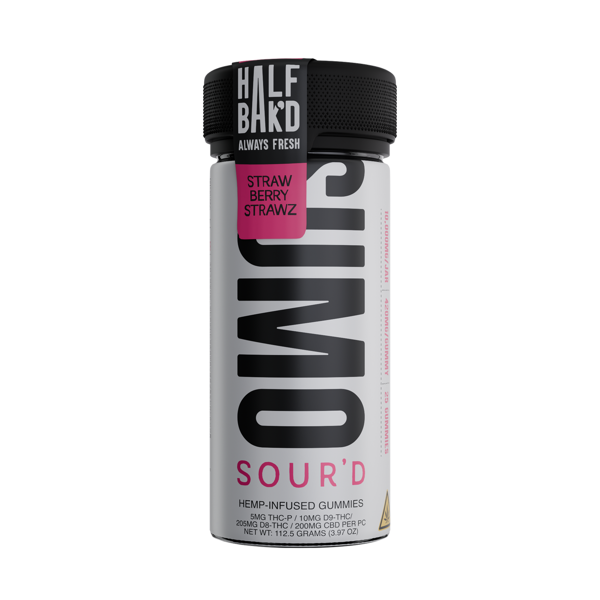 HALF BAK’D SUMO "Sour'd" Gummies 10,000MG - 25 Count