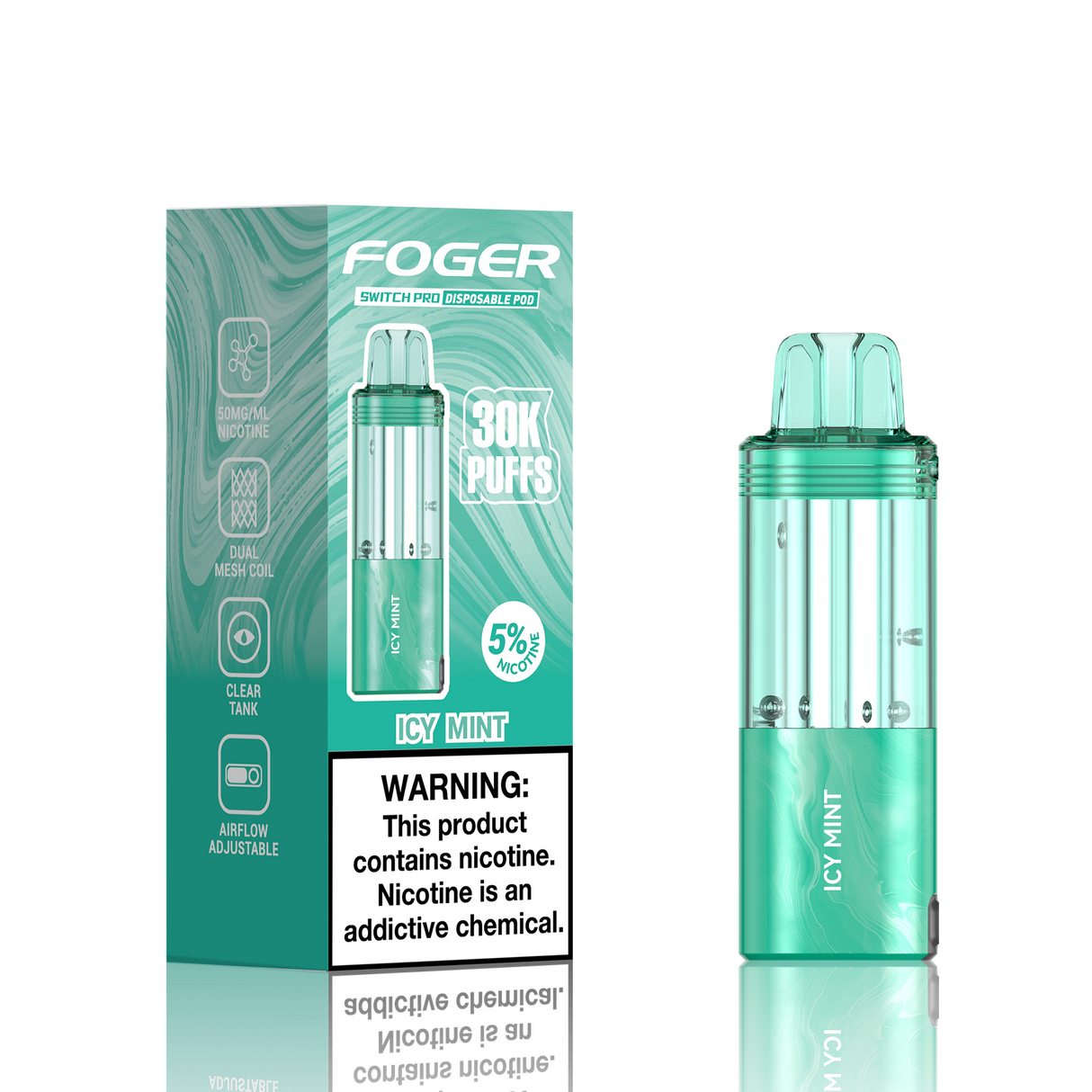 FOGER Switch Pro 30K Disposable Device POD - 30,000 Puff