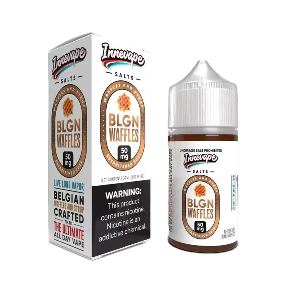 Innevape Salts -  BLGN Waffles Nic Salt  - 30ML E-Liquid