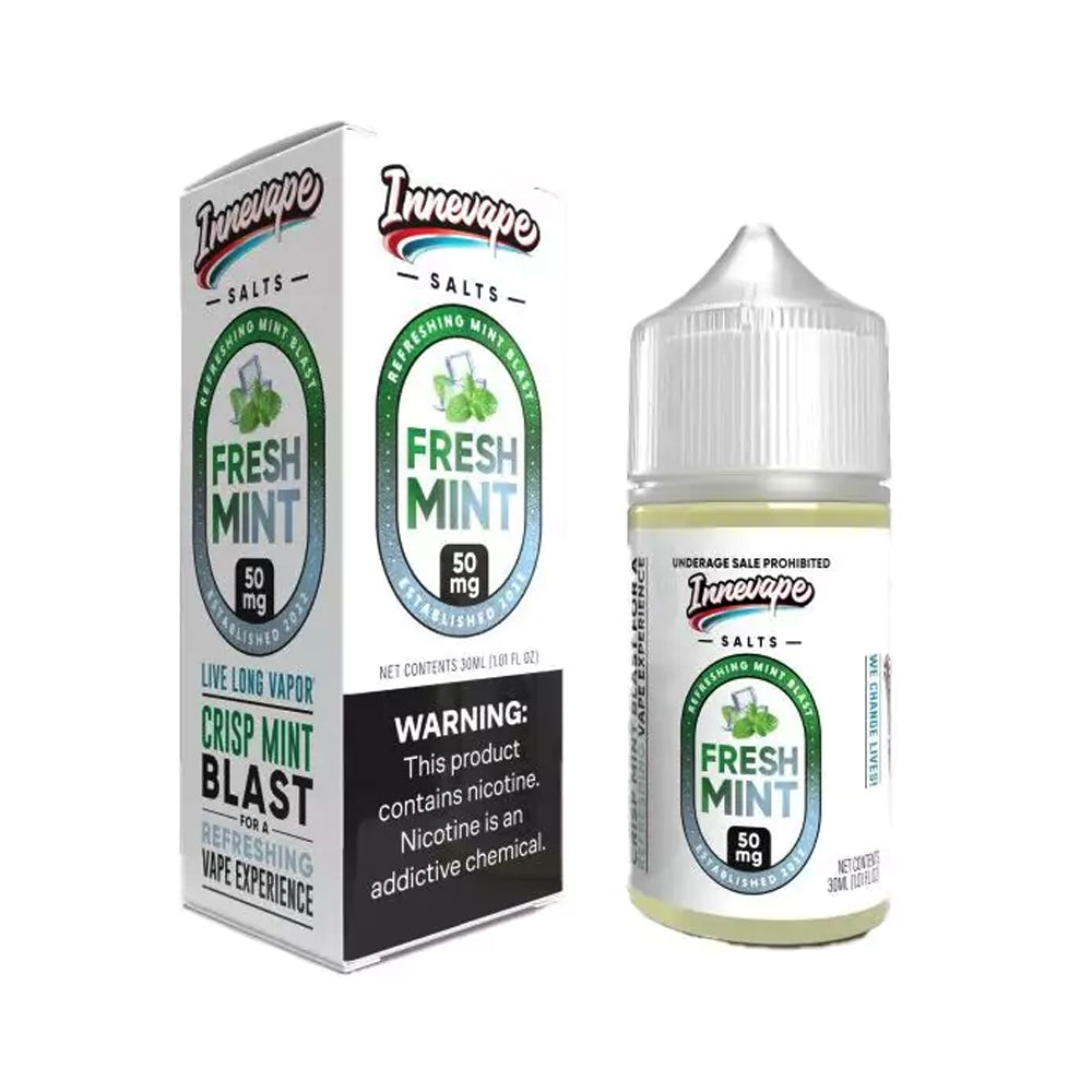 Innevape Salts -  Fresh Mint Nic Salt  - 30ML E-Liquid
