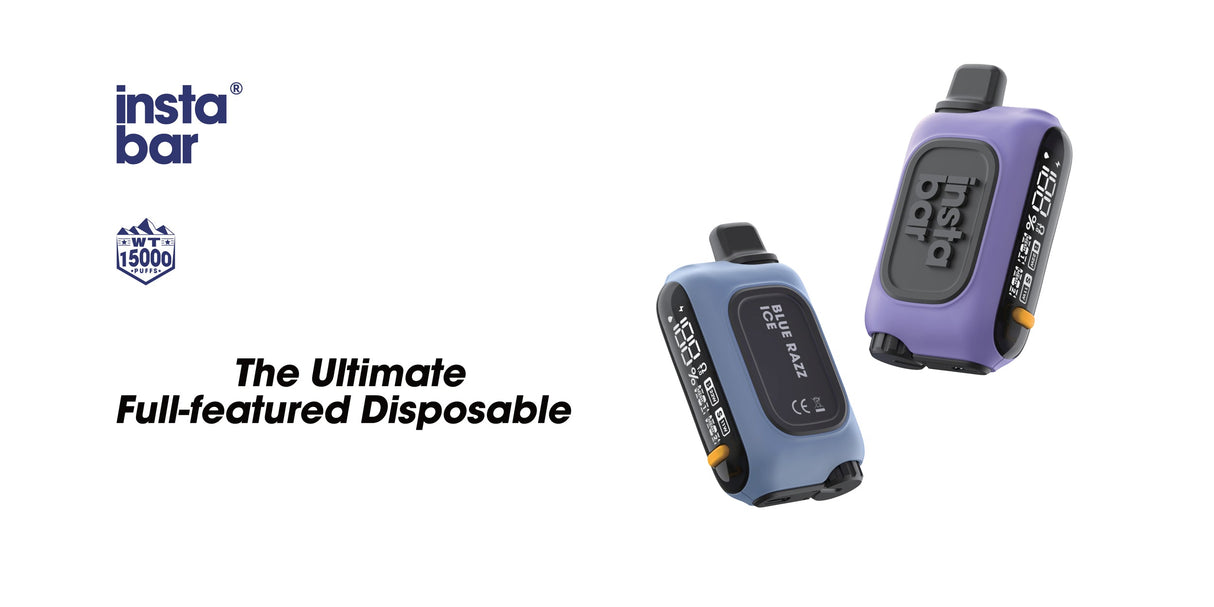InstaBar WT15000 Disposable Device – 15000 Puffs