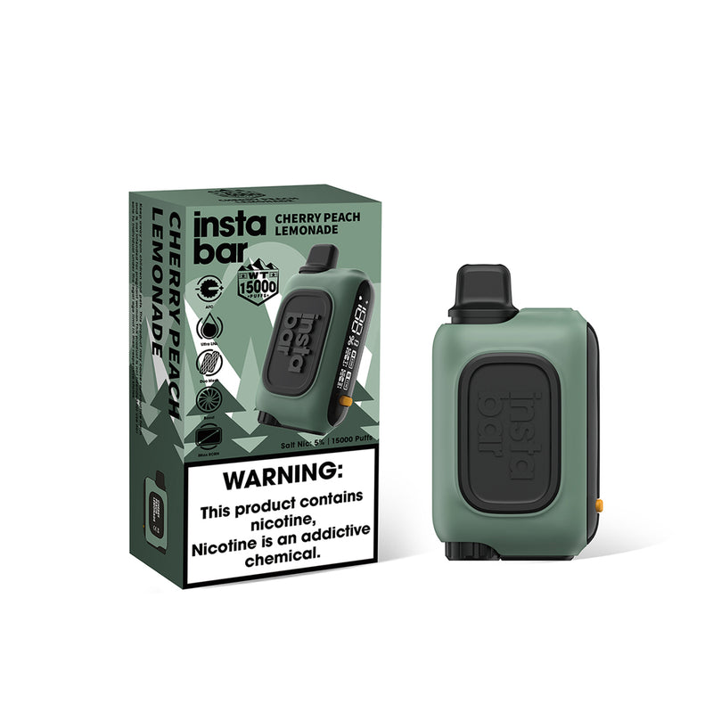 InstaBar WT15000 Rechargeable Disposable Device – 15000 Puffs