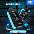 JNR Media Max 40000 – Smart Bluetooth-enabled 40,000-puff disposable vape with HD display, Type-C charging, and adjustable airflow.