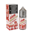 Jam Monster Salt – PB & Strawberry – 30mL nicotine salt e-liquid featuring creamy peanut butter and sweet strawberry jam for a rich, smooth, and satisfying experience.