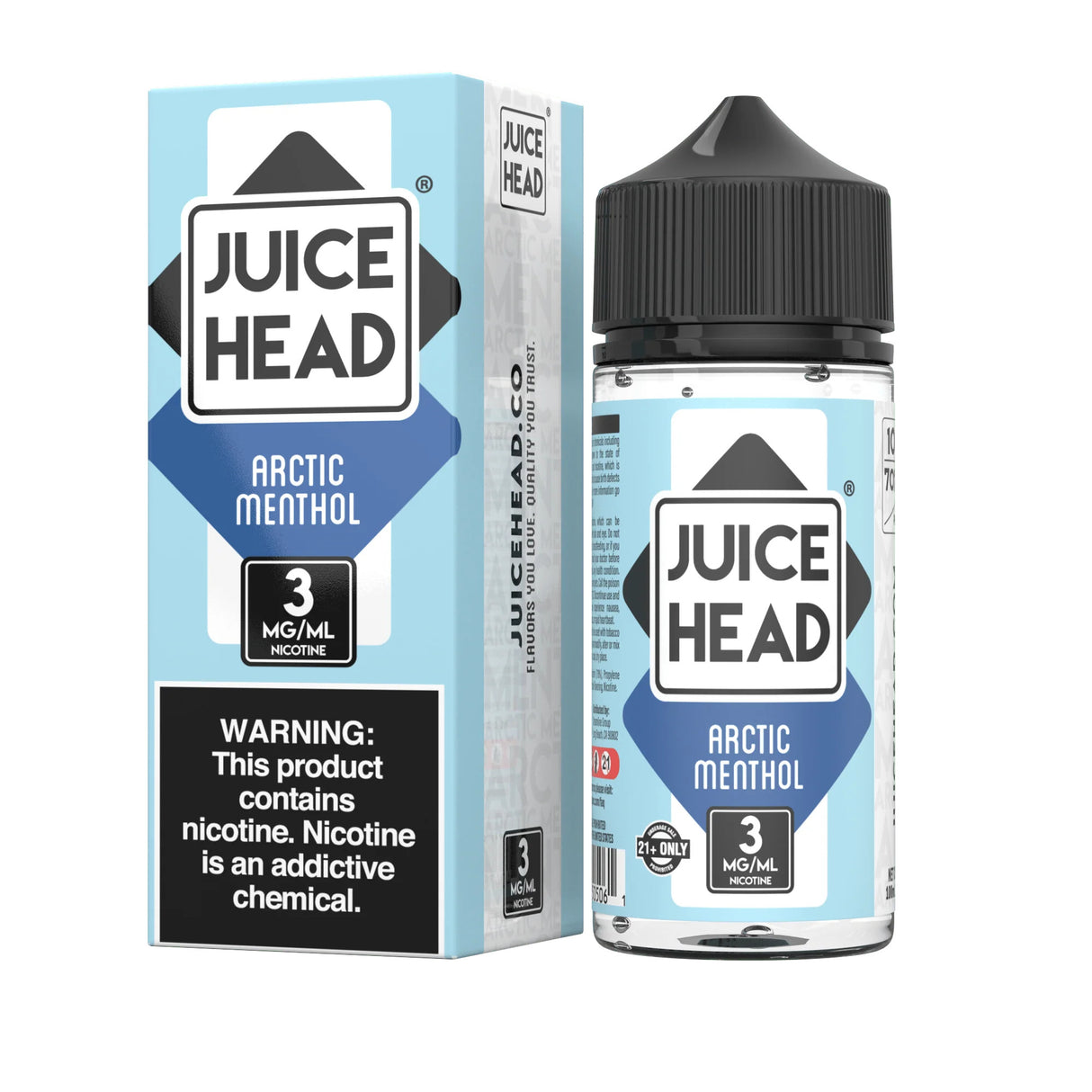 Juice Head Arctic Menthol 100ML Bottle – Bold Menthol E-Liquid