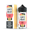 Juice Head Guava Peach 100mL e-liquid bottle showcasing a tropical flavor blend of guava and peach.