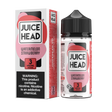 Juice Head Watermelon Strawberry 100mL e-liquid bottle showcasing a vibrant blend of watermelon and strawberry flavors.