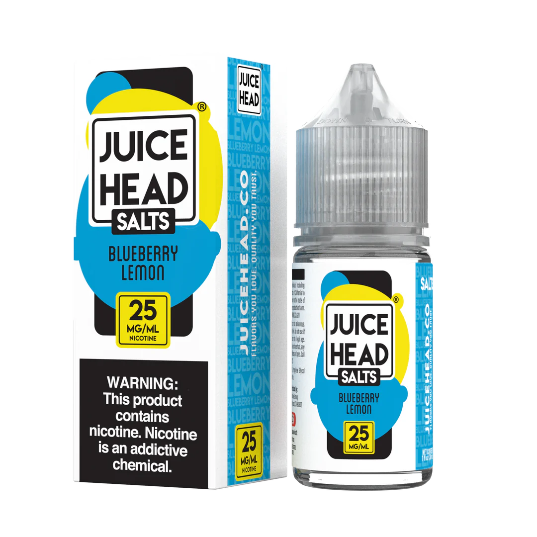 Juice Head Salts Blueberry Lemon 30mL E-Liquid – Premium Salt Nicotine