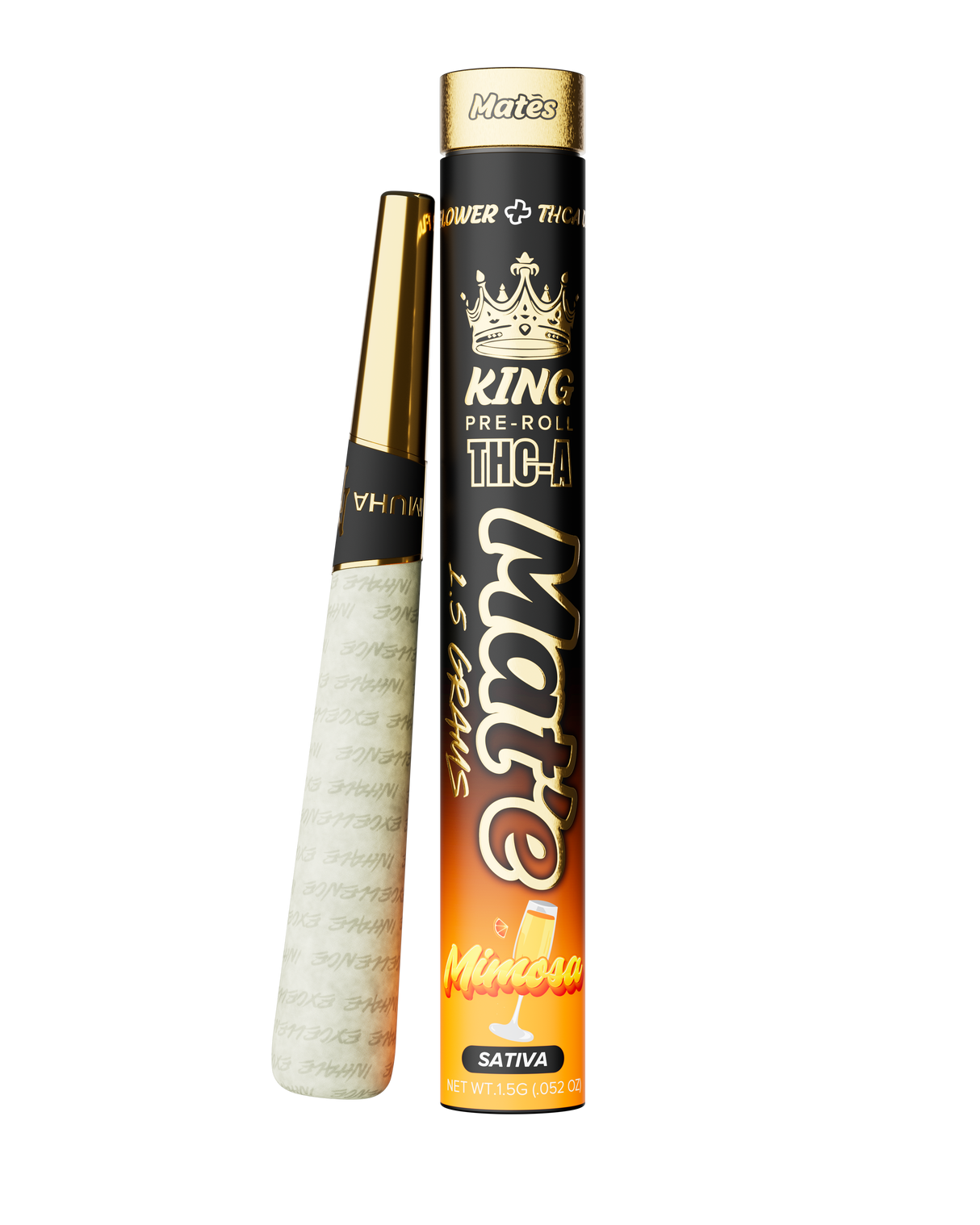 MUHA MEDS Mates THC-A King 1.5g Pre-Rolls