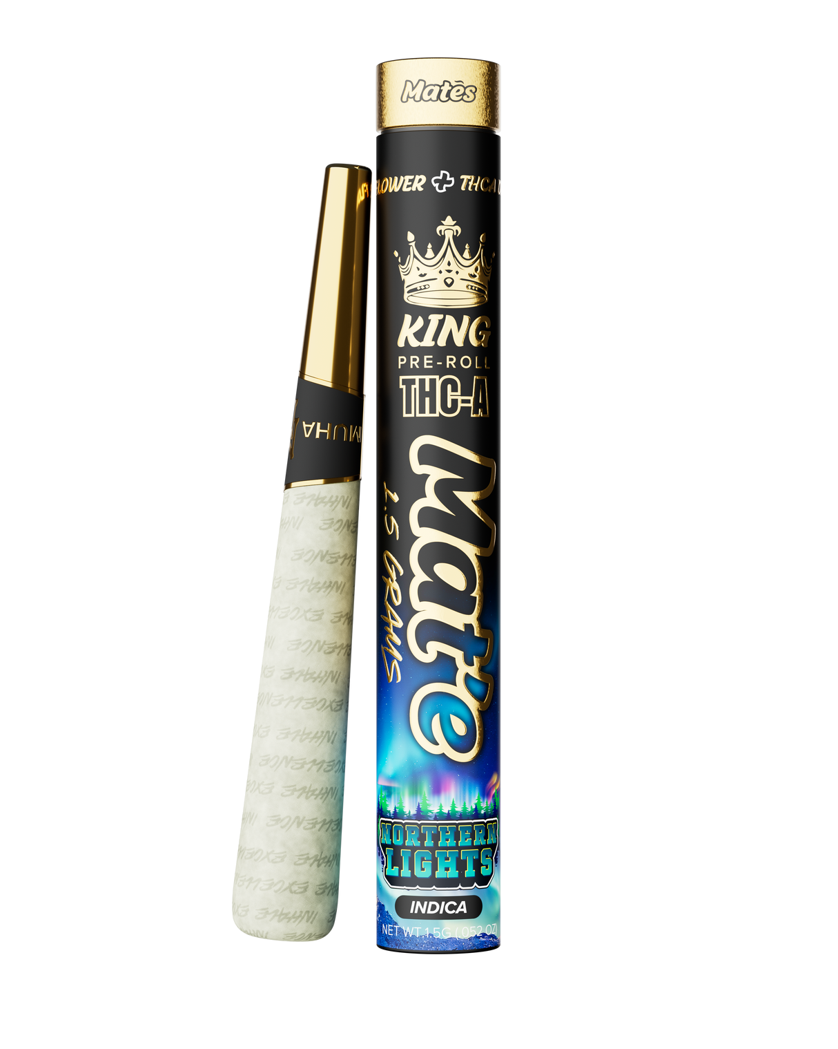 MUHA MEDS Mates THC-A King 1.5g Pre-Rolls