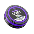 LOST NIC Blueberry Nicotine Pouches 20-count featuring sweet and tangy blueberry flavor for a clean, portable nicotine experience.