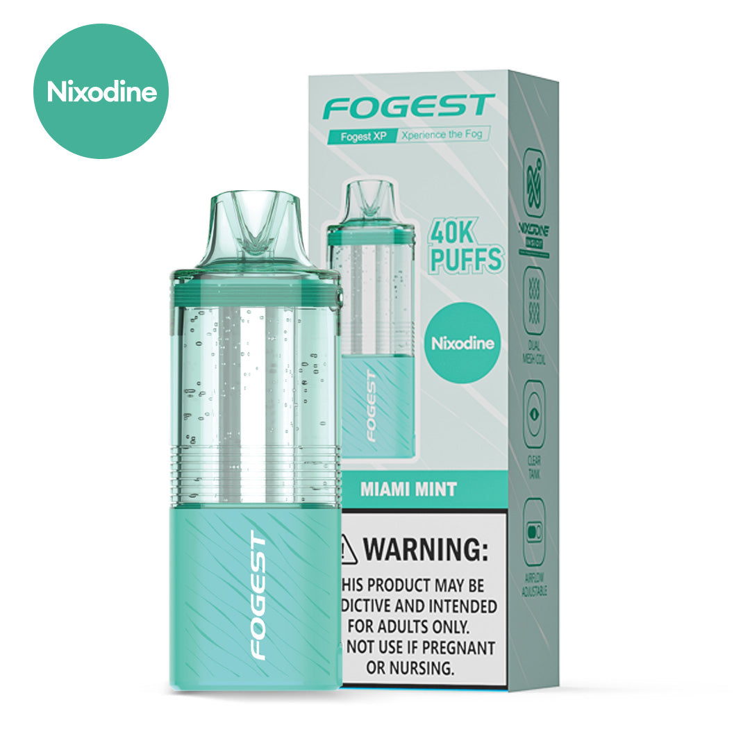 Nixodine Edition | Assembled in USA | FOGEST XP 40K Disposable Device POD - 40,000 Puff