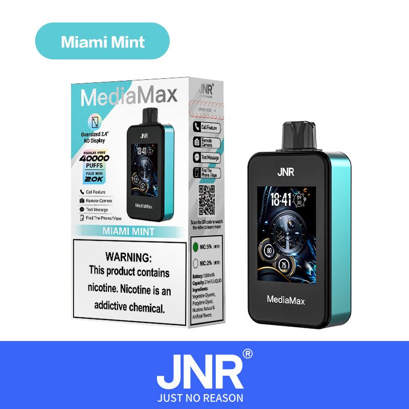 JNR "Media Max" 40K Disposable Device - 40000 Puffs