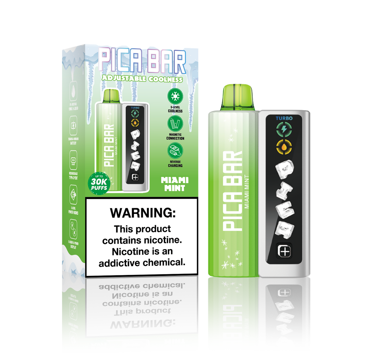 Assembled in USA | PICA BAR "TUNING" 30K Disposable KIT - 30,000 Puffs