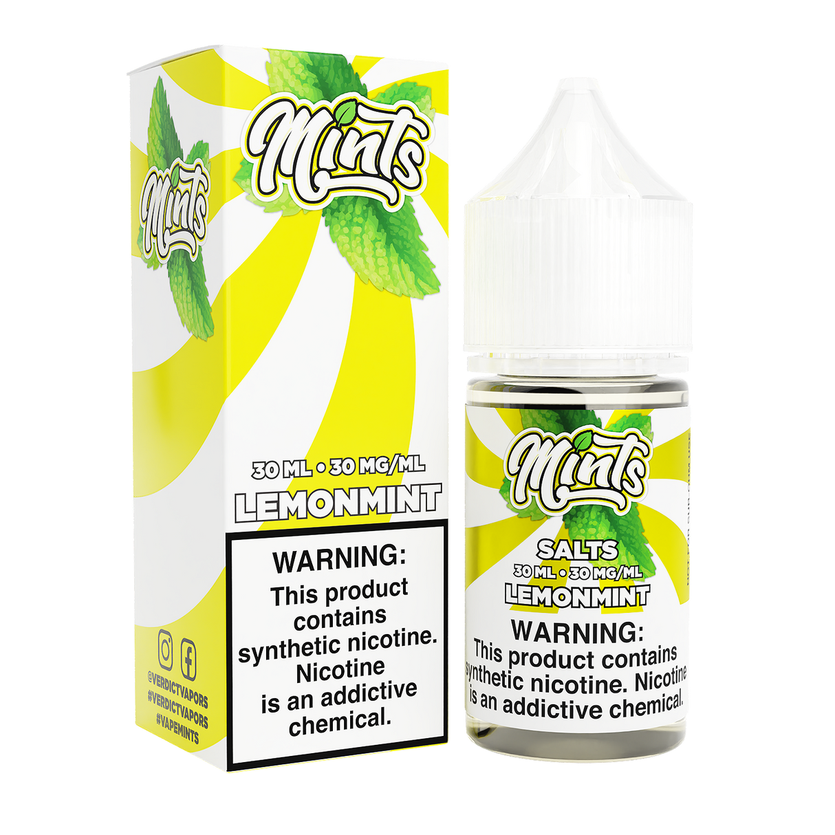 Lemonmint by Mints Salts Series 30mL with Packaging