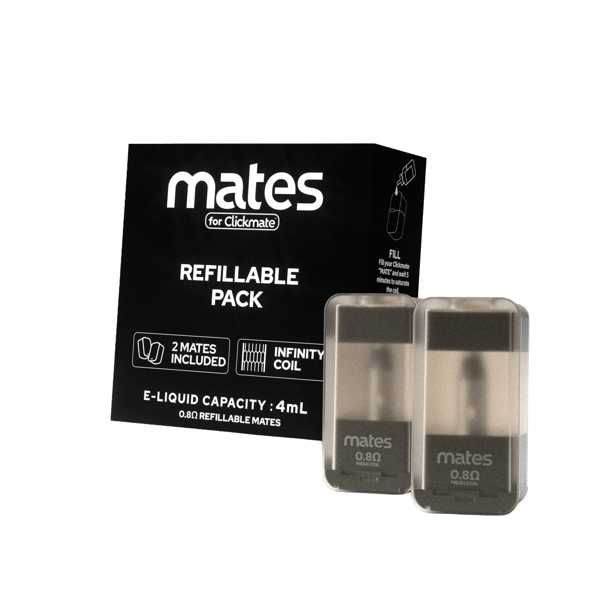 7 Daze ClickMate "Mate" Refillable Pod - 2 Count