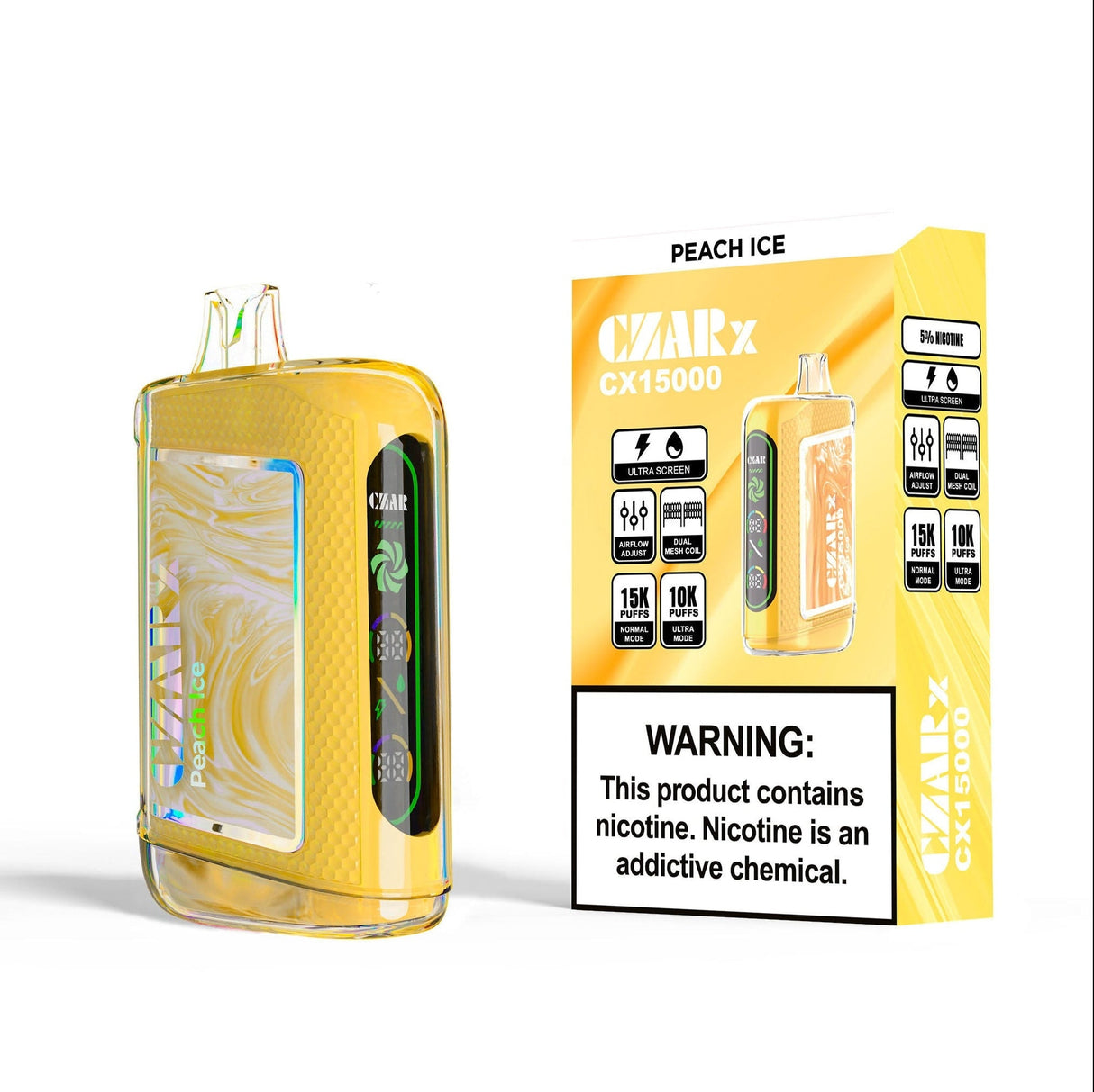 CZAR CX15000 CX15K Disposable Device – 15000 Puffs