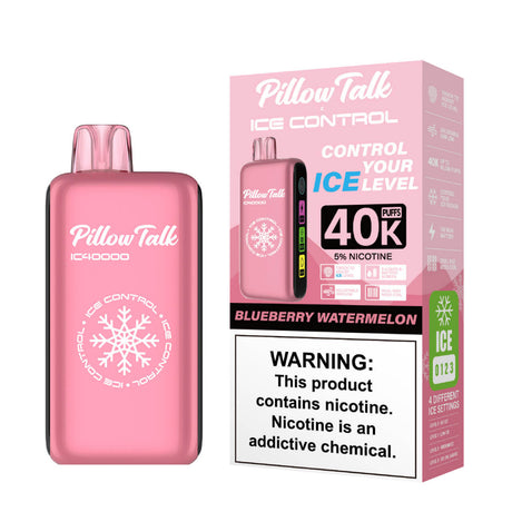 Pillow Talk Ice Control IC40K Disposable Device - 40000 Puffs