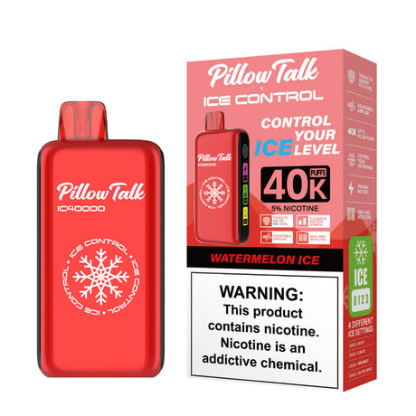 Pillow Talk Ice Control IC40K Disposable Device - 40000 Puffs