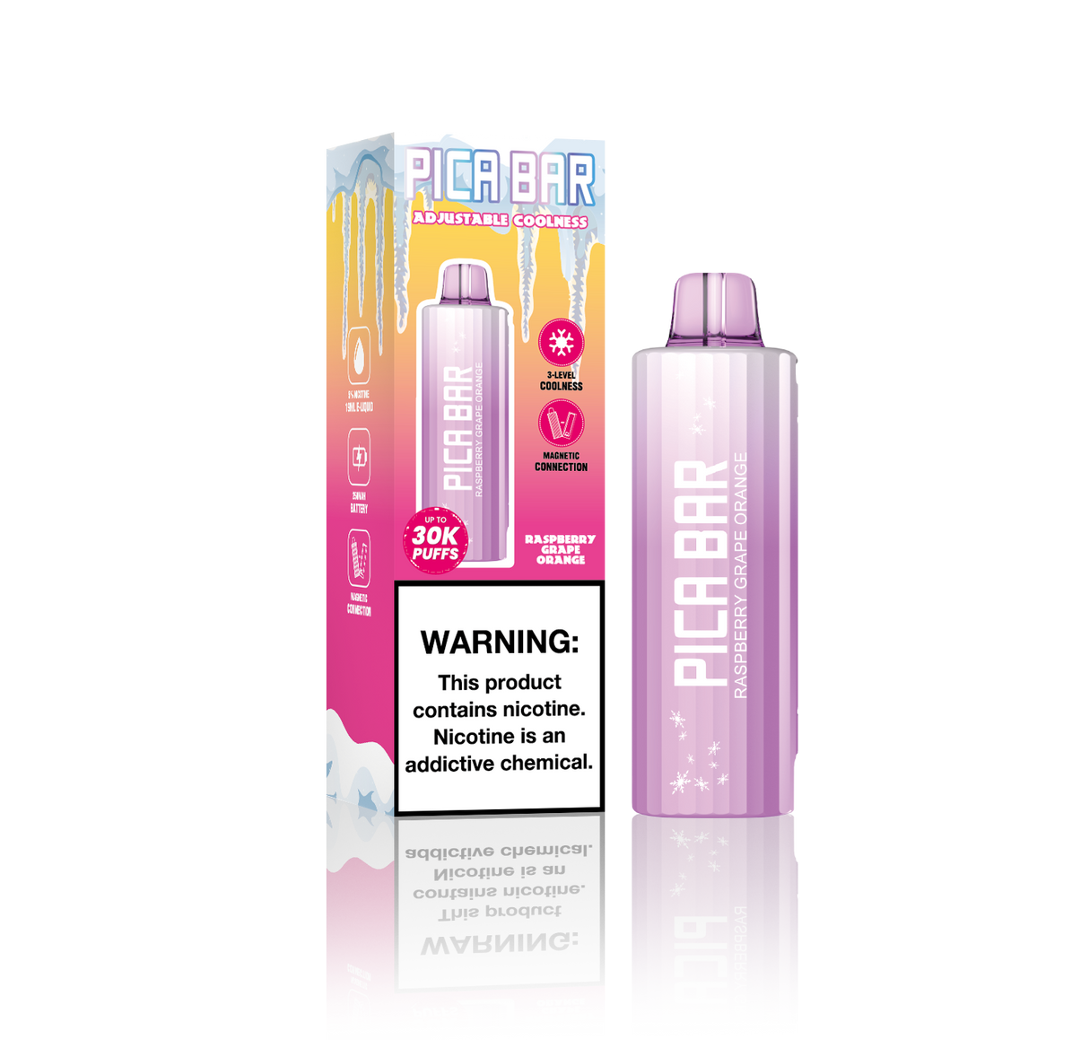 Assembled in USA | PICA BAR "TUNING" 30K Disposable POD - 30,000 Puffs