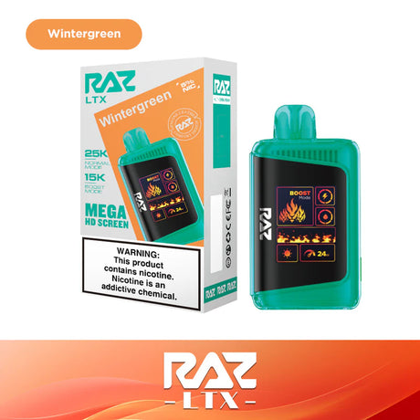 RAZ LTX 25K Puff Disposable Device – 25000 Puffs