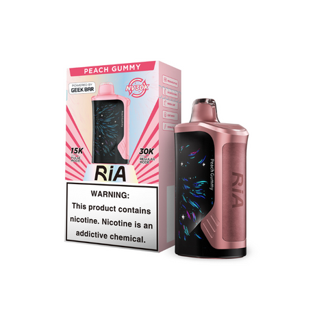 RIA NV30K Puff Powered By GEEK BAR Disposable Device – 30,000 Puffs