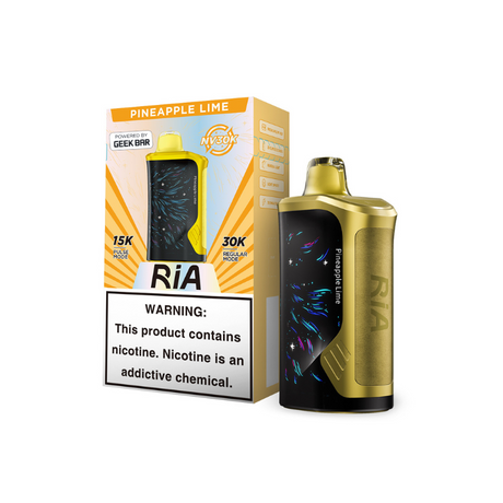 RIA NV30K Puff Powered By GEEK BAR Disposable Device – 30,000 Puffs