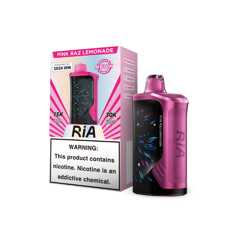 RIA NV30K Puff Powered By GEEK BAR Disposable Device – 30,000 Puffs