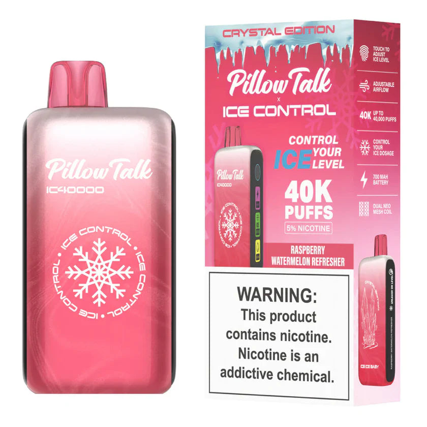 Pillow Talk Ice Control IC40000 "Crystal Edition" Disposable - 40000 Puffs