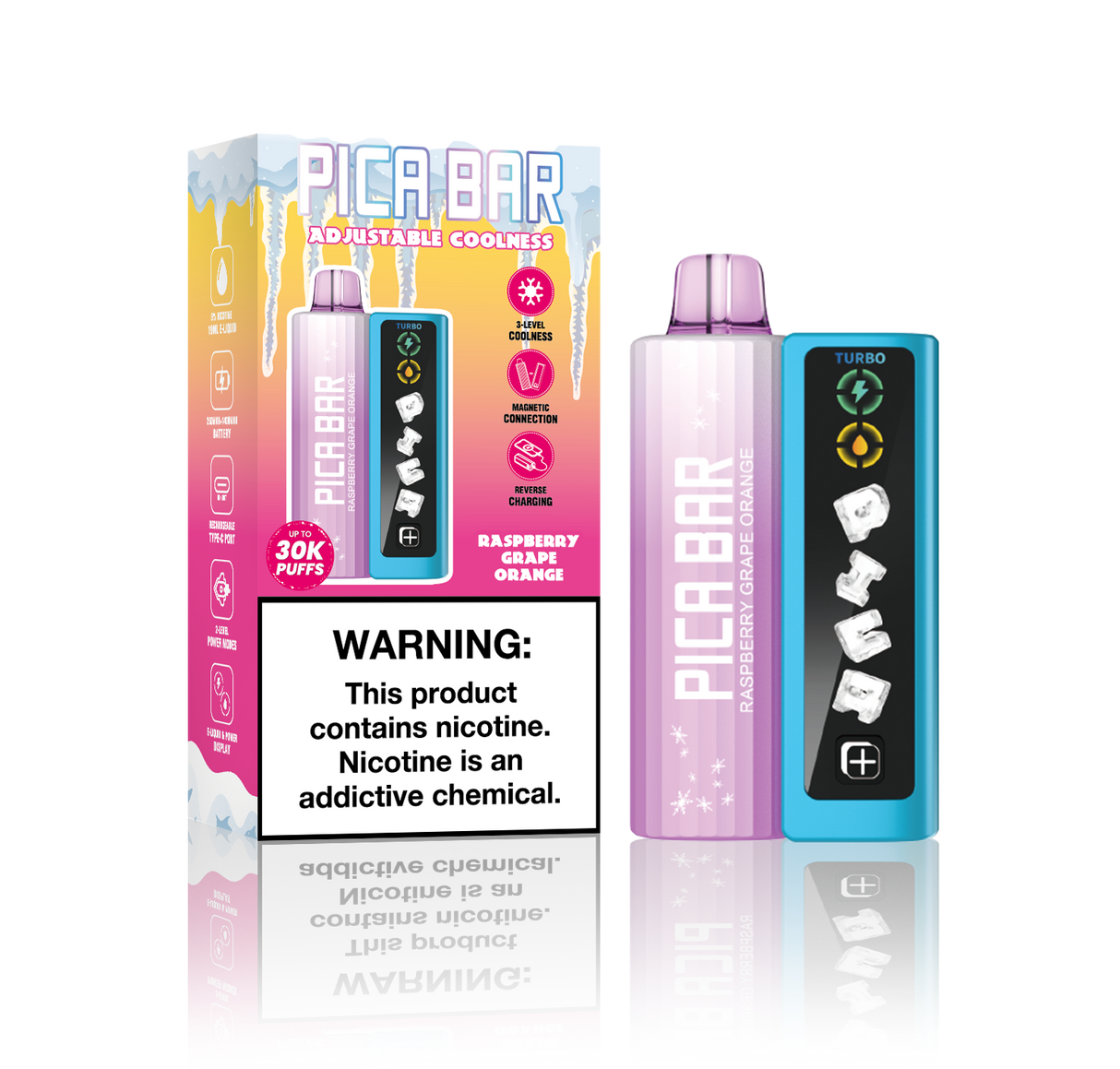 π Assembled in USA | PICA BAR "TUNING" 30K Disposable KIT - 30,000 Puffs (Discount)