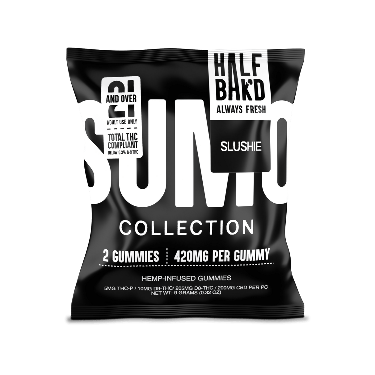 Half Bak’d Sumo Gummies 420MG - 2 Count