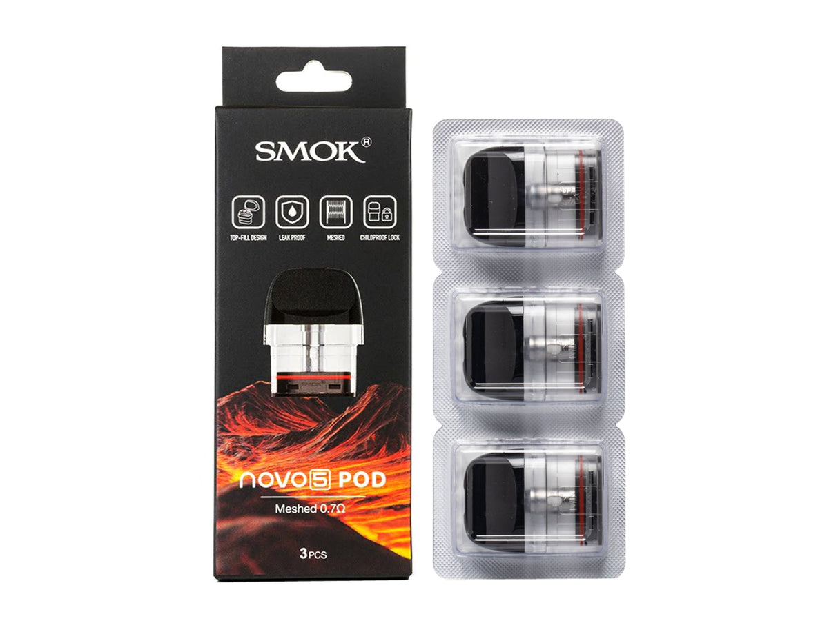 SMOK NOVO 5 Replacement Pod- 3 Count