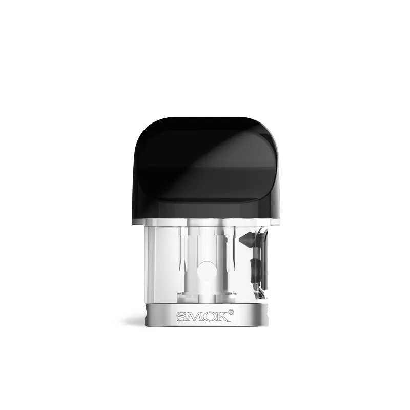 SMOK Novo 3 Replacement Pods – 3-pack with 2mL e-liquid capacity, 0.8ohm coils, and side-fill system.