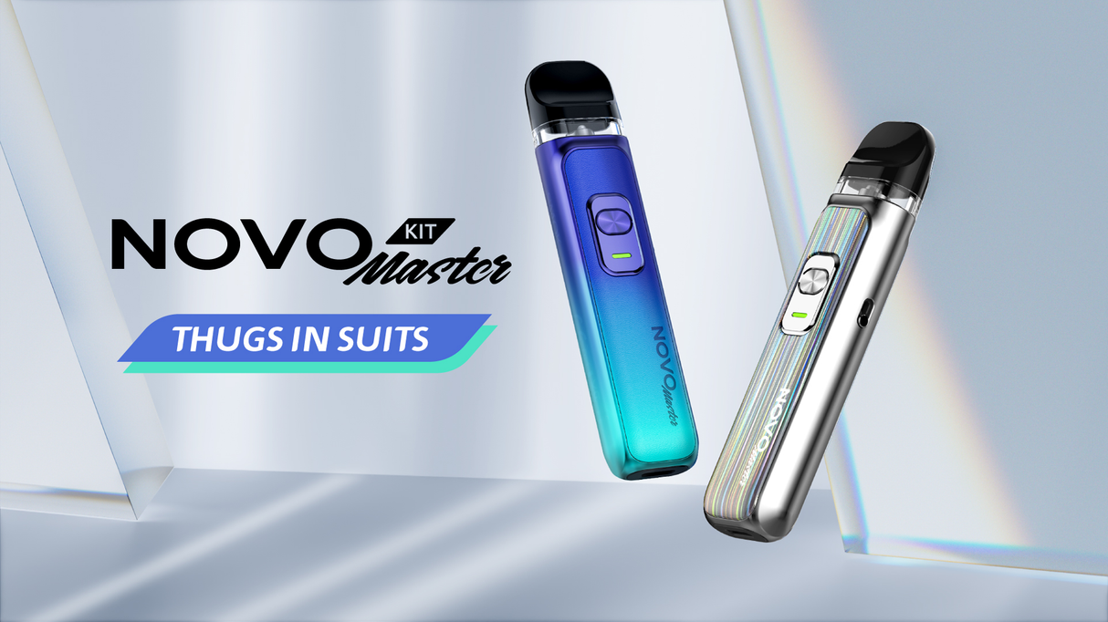SMOK Novo Master 30W Pod System – high-performance compact pod vape with Novo pod compatibility and adjustable airflow.