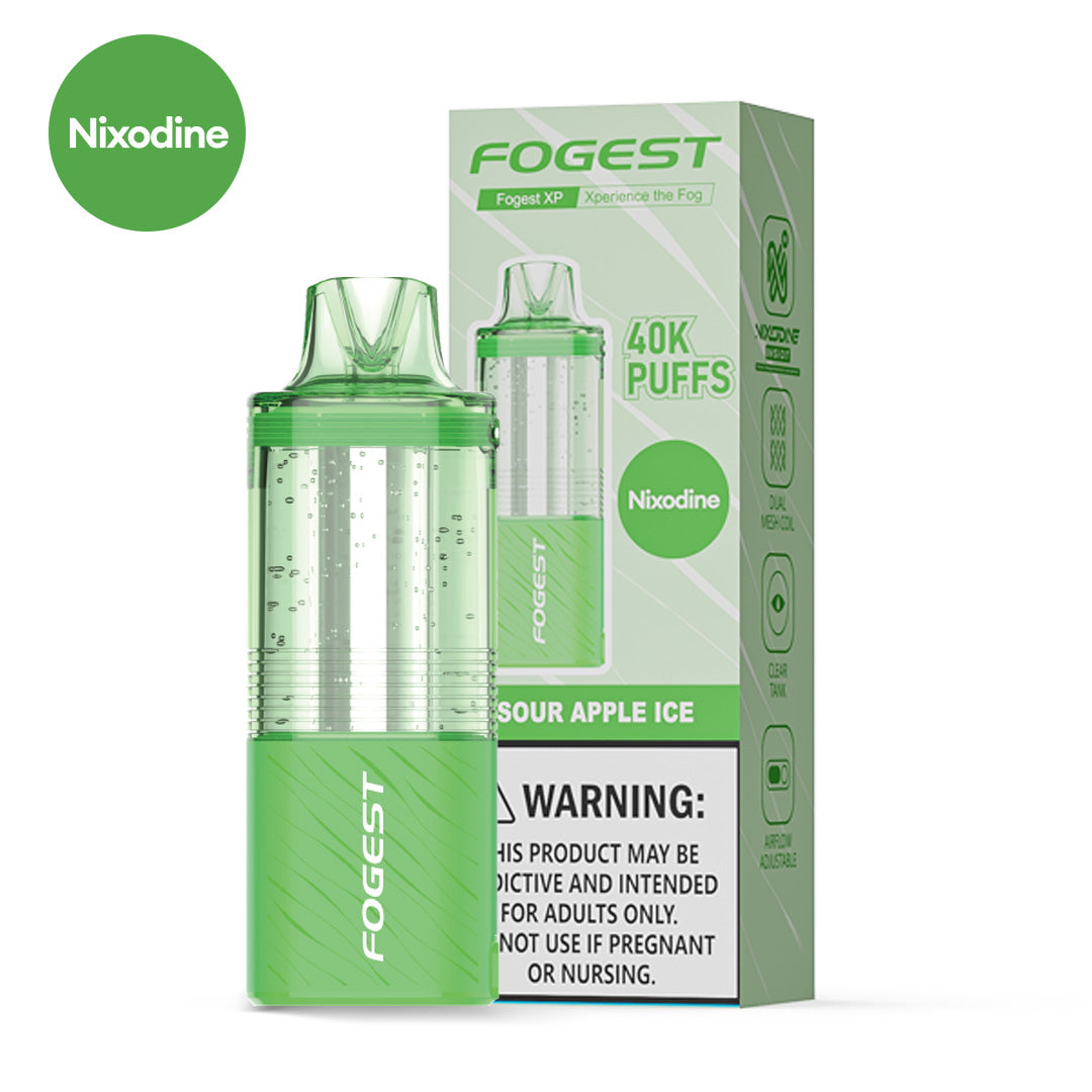Nixodine Edition | Assembled in USA | FOGEST XP 40K Disposable Device POD - 40,000 Puff