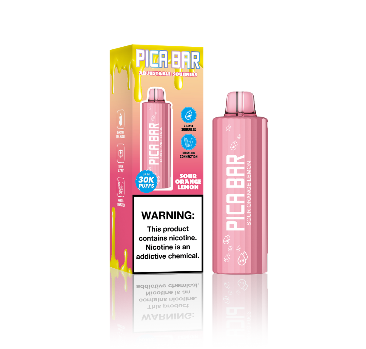 Assembled in USA | PICA BAR "TUNING" 30K Disposable POD - 30,000 Puffs