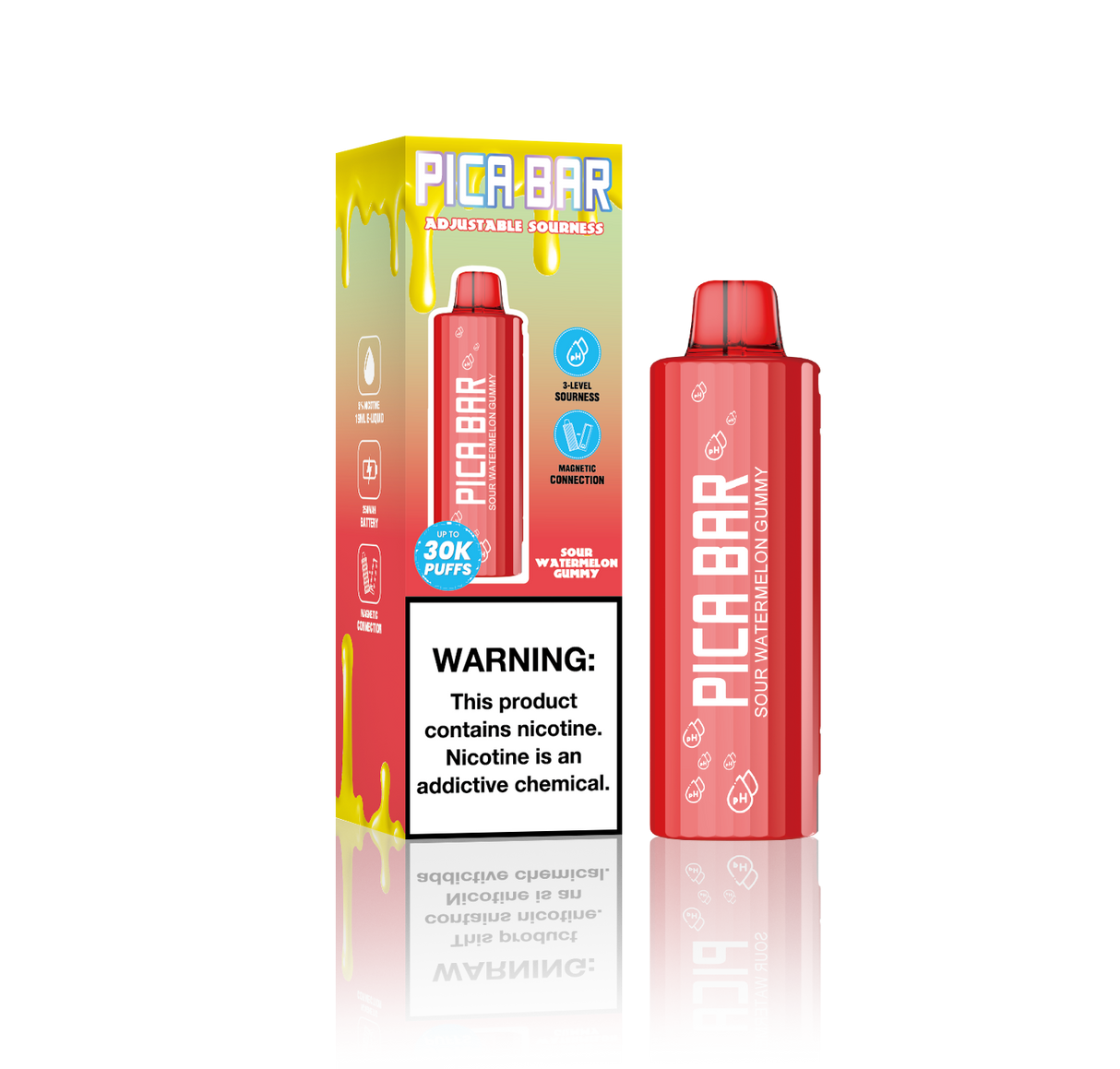 Assembled in USA | PICA BAR "TUNING" 30K Disposable POD - 30,000 Puffs