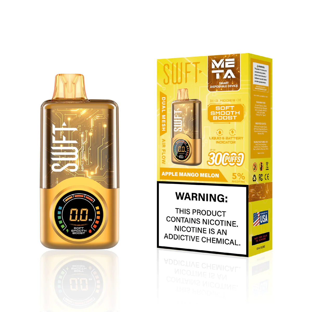 SWFT Meta 30K Rechargeable Disposable Device - 30000 Puffs