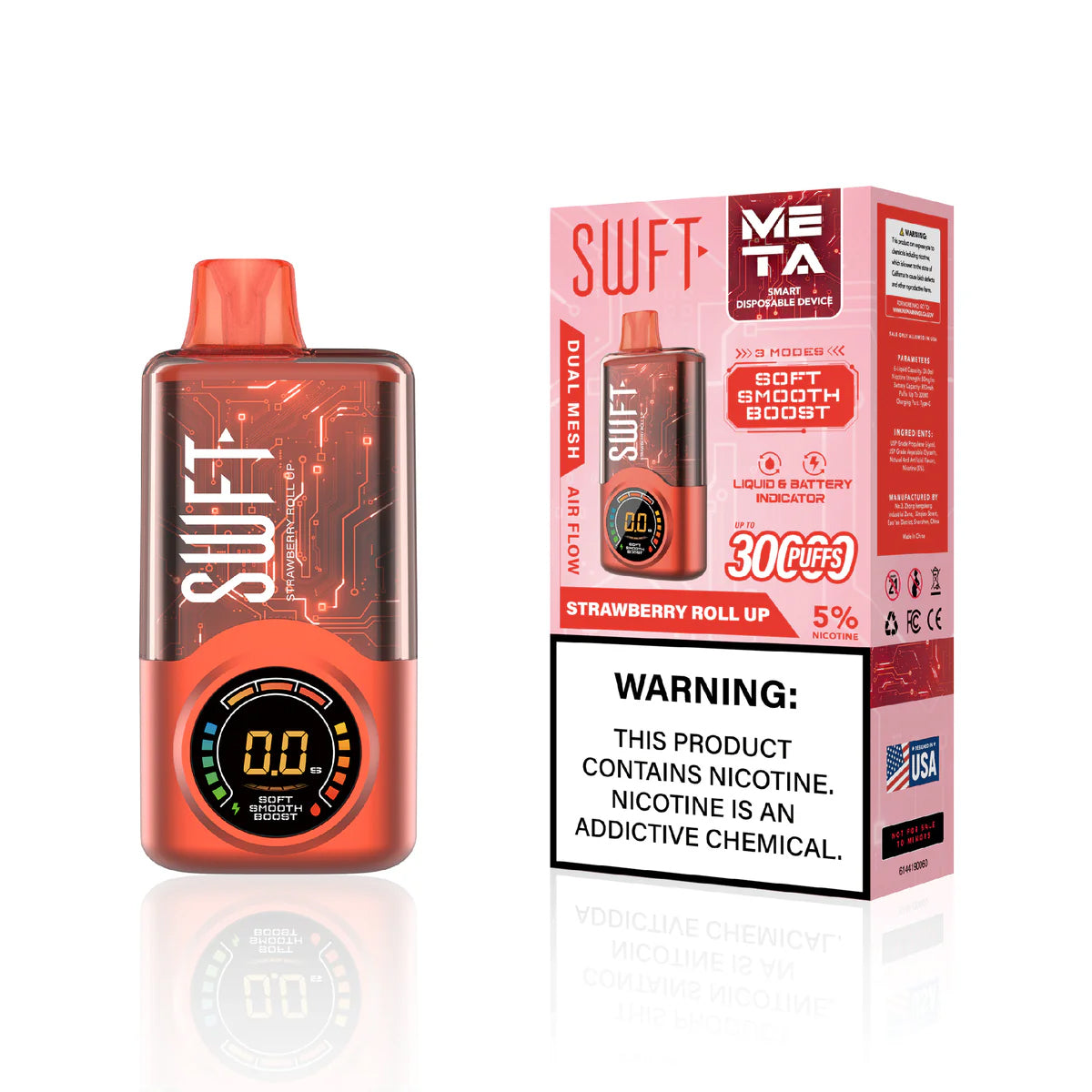 SWFT Meta 30K Rechargeable Disposable Device - 30000 Puffs
