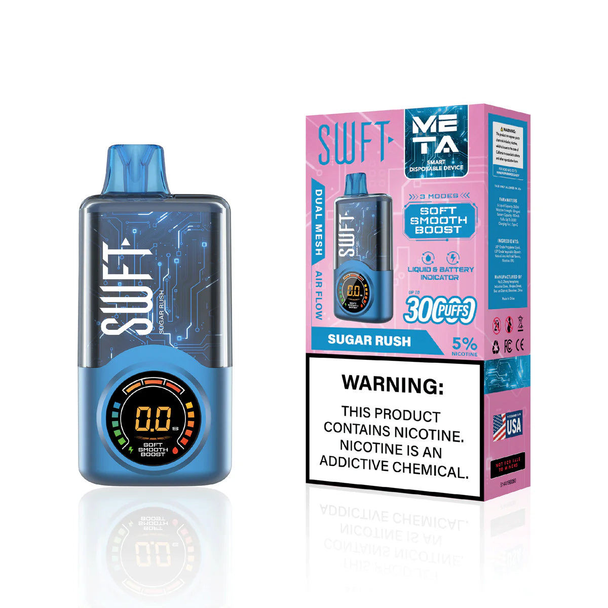 SWFT Meta 30K Rechargeable Disposable Device - 30000 Puffs