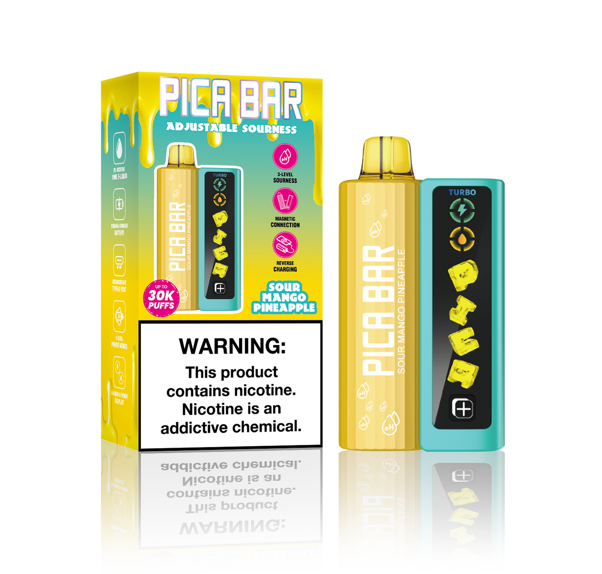 Assembled in USA | PICA BAR "TUNING" 30K Disposable KIT - 30,000 Puffs