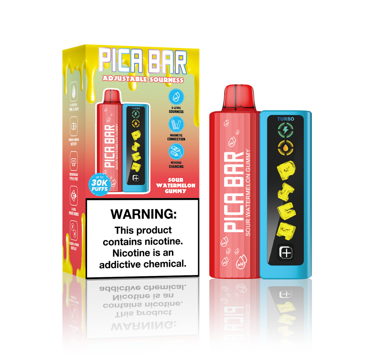 π Assembled in USA | PICA BAR "TUNING" 30K Disposable KIT - 30,000 Puffs (Discount)