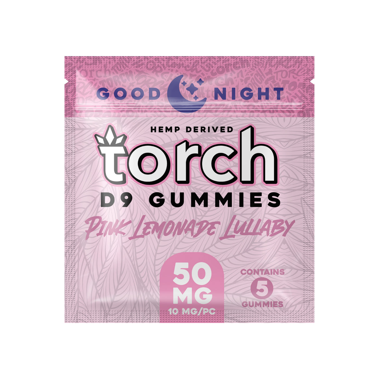 TORCH Good Night D9 Gummies 50MG - 5 Count