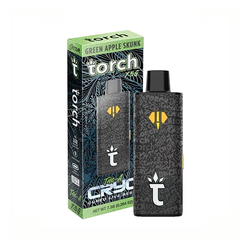 TORCH Cryo THC-A Cured Live Resin 7.5g Disposable