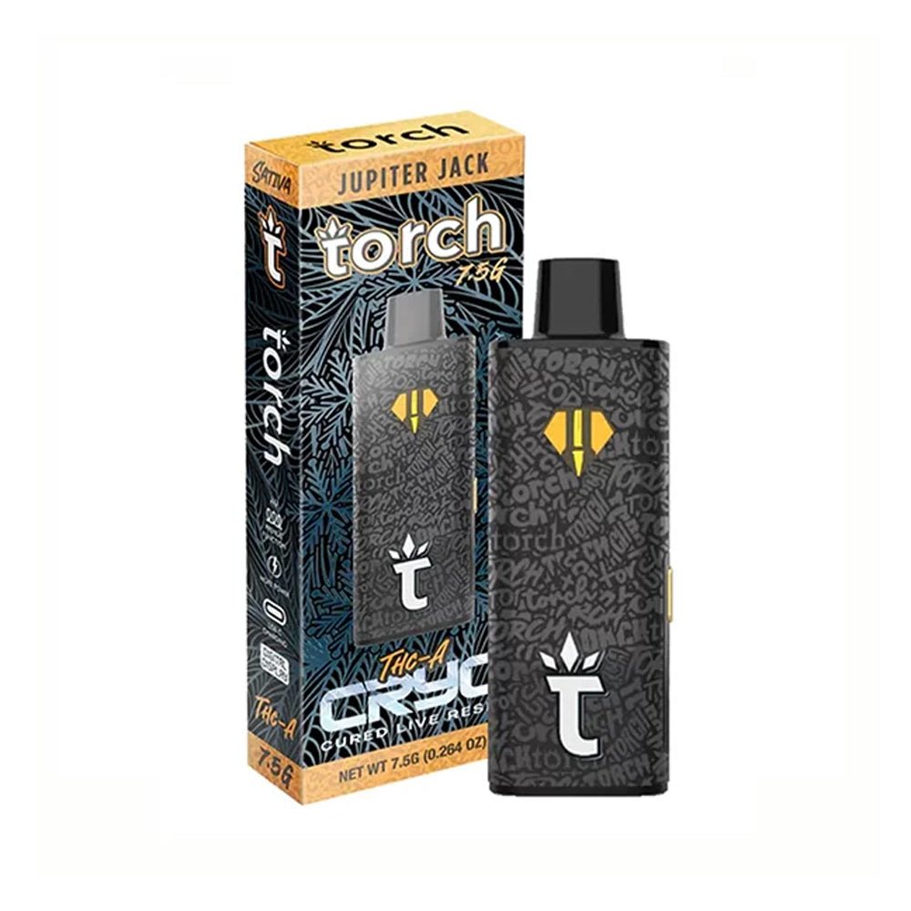 TORCH Cryo THC-A Cured Live Resin 7.5g Disposable
